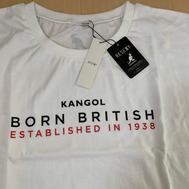 KANGOL(カンゴール)のKANGOL＊リゼクシーコラボTシャツ レディースのトップス(Tシャツ(半袖/袖なし))の商品写真