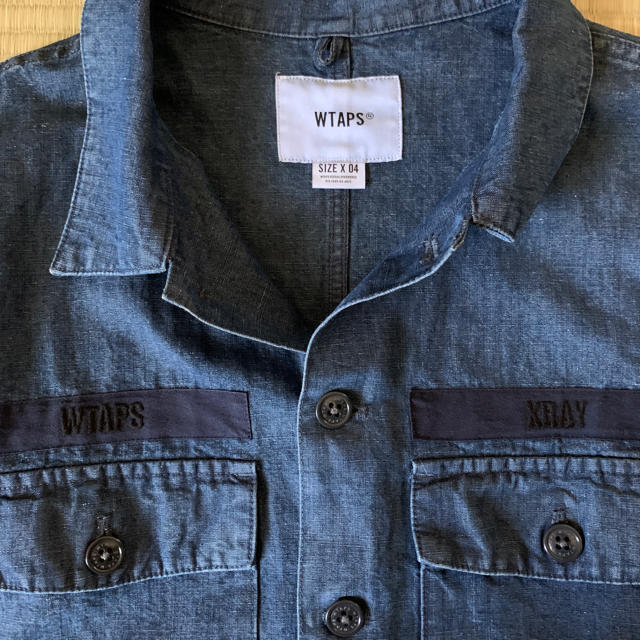 W)taps(ダブルタップス)の18SS WTAPS BUDS LS XL INDIGO メンズのトップス(シャツ)の商品写真