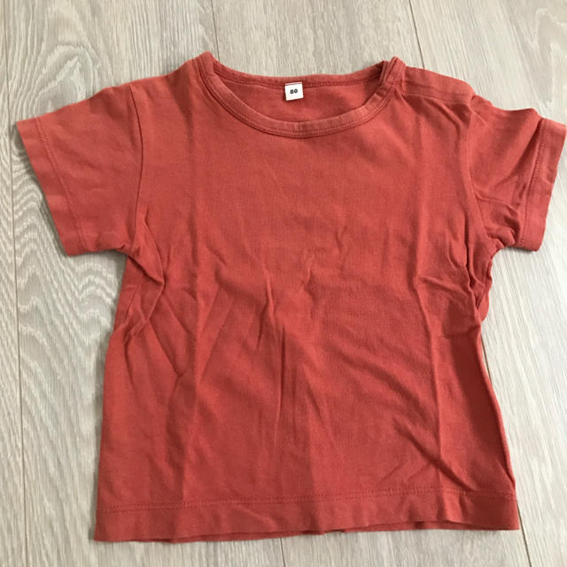 MUJI (無印良品)(ムジルシリョウヒン)の無印良品 Tシャツセット80 キッズ/ベビー/マタニティのベビー服(~85cm)(Ｔシャツ)の商品写真