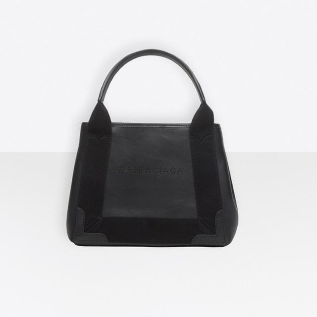 BALENCIAGA レザー ネイビーカバ　Sサイズ