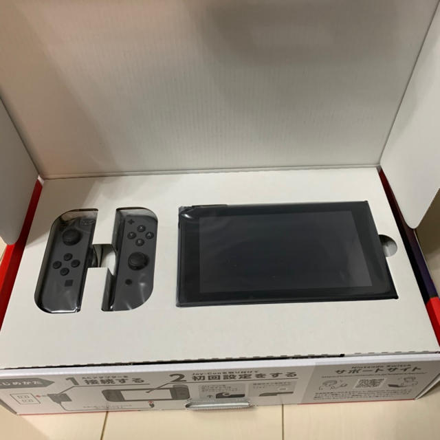 Nintendo Switch(ニンテンドースイッチ)の☆NintendoSwitch 新品 未使用品☆ エンタメ/ホビーのゲームソフト/ゲーム機本体(家庭用ゲーム機本体)の商品写真