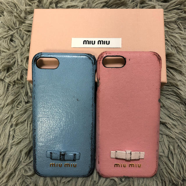 miumiu - MIUMIU iPhoneケースの通販 by SAKI's shop｜ミュウミュウならラクマ