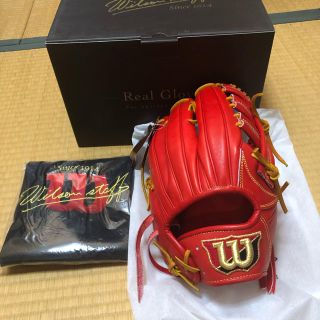 ウィルソンスタッフ(Wilson Staff)のウィルソン　硬式外野手用グローブ　中古(グローブ)