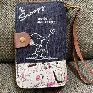 スヌーピー(SNOOPY)のスヌーピー スマホケース 手帳型(非売品)(スマホケース)