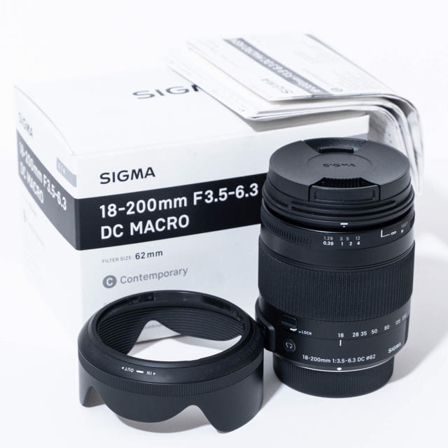 SIGMAシグマAF18-200mmF3.5-6.3 Cライン　ニコンDX用