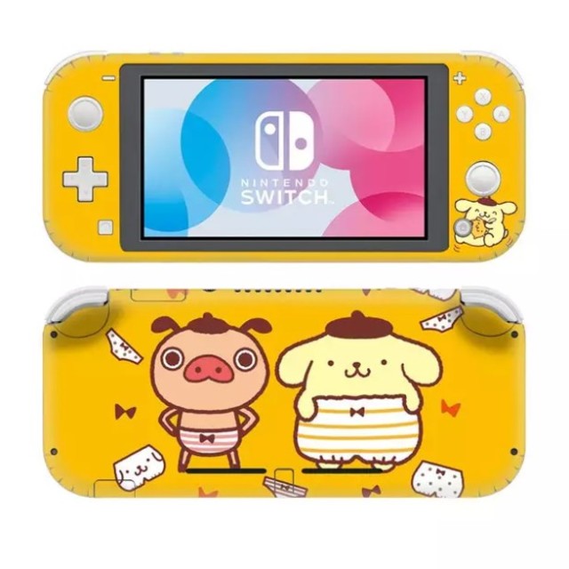 シナモン】Nintendo Switchライト本体＋ポムポムはプリンジョイコン