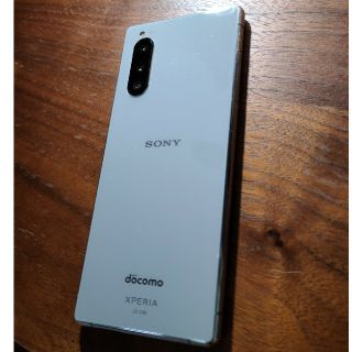 エヌティティドコモ(NTTdocomo)のXperia 5 グレー 64 GB docomo　simロック解除済(スマートフォン本体)