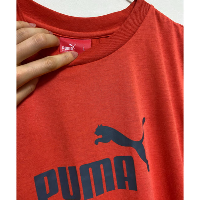 PUMA(プーマ)のPUMA プーマ Tシャツ 赤 メンズのトップス(Tシャツ/カットソー(半袖/袖なし))の商品写真