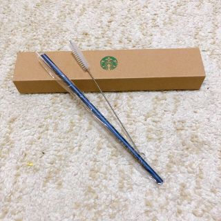 スターバックスコーヒー(Starbucks Coffee)の専用ページ(ネイビーストロー+緑ガラスストロー)(カトラリー/箸)