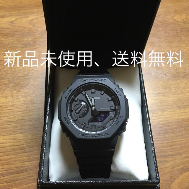 G-SHOCK(ジーショック)のまさこ様専用　GA-2100-1A1JF 新品未使用　オールブラック5本 メンズの時計(腕時計(デジタル))の商品写真