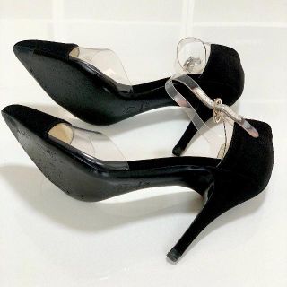 CHANEL - 924 美品 シャネル クリア パンプス 黒の通販 by mame's shop