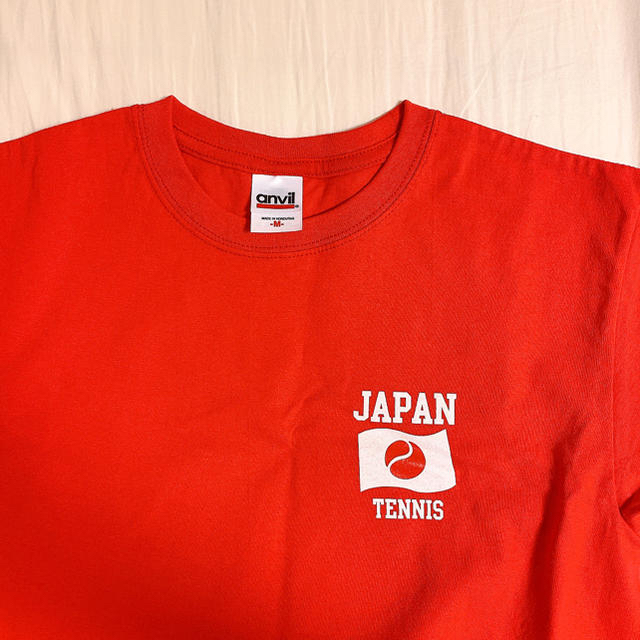 YONEX(ヨネックス)の最終値下げ!! デビスカップ 日本代表メンバー 直筆サインTシャツ スポーツ/アウトドアのテニス(ウェア)の商品写真