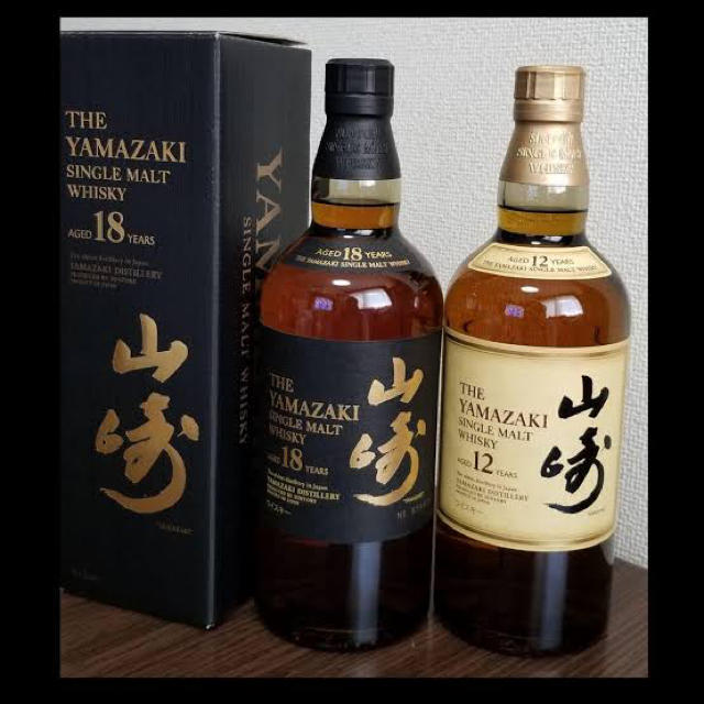 山崎18年　山崎12年　箱付　新品　未使用