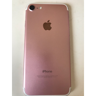 アップル(Apple)のiphone7 Rose Gold 128GB ジャンク品(スマートフォン本体)