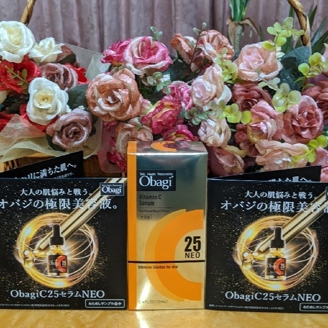 Obagi(オバジ)のObagi☆C25セラムNEO12ml×1個☆パウチ×2個付き☆ コスメ/美容のスキンケア/基礎化粧品(美容液)の商品写真