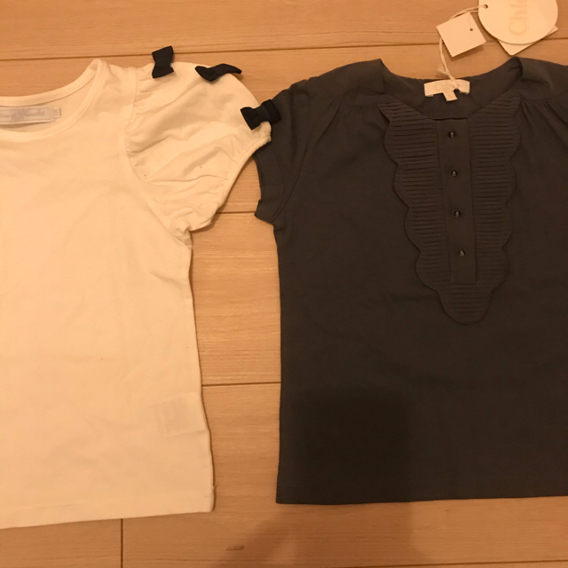 Chloe(クロエ)の新品　クロエ トップス　4A 105cm キッズ/ベビー/マタニティのキッズ服女の子用(90cm~)(Tシャツ/カットソー)の商品写真