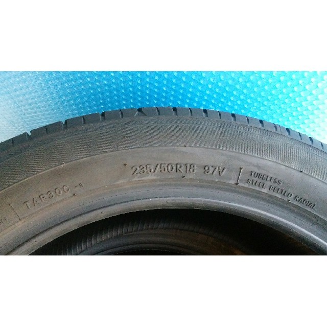 1本 2020年製 納車前外し 10分山 235/50R18 ヴェルファイア-
