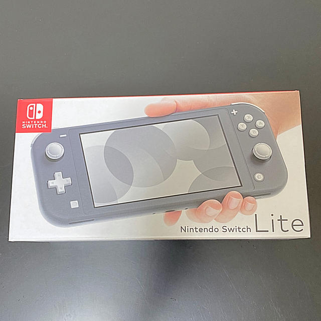 任天堂(ニンテンドウ)のNintendo Switch Liteグレー エンタメ/ホビーのゲームソフト/ゲーム機本体(家庭用ゲーム機本体)の商品写真