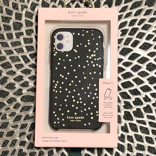 kate spade new york(ケイトスペードニューヨーク)のパール輝く✨kate spade new york クリスタルジェム&パールス スマホ/家電/カメラのスマホアクセサリー(iPhoneケース)の商品写真