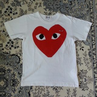 コムデギャルソン(COMME des GARCONS)のギャルソンPLAY★Tシャツ(赤)(Tシャツ(半袖/袖なし))