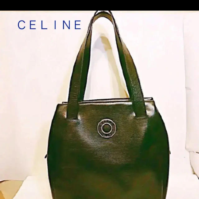 セリーヌ  CELINE 牛革ハンドバッグ ☆超美品☆イタリア製