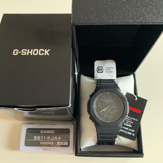 G-SHOCK(ジーショック)の新品未使用　G-SHOCK GA-2100-1A1JF メンズの時計(腕時計(デジタル))の商品写真