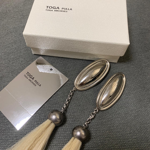 TOGA(トーガ)のくまさん専用　TOGA  PULLA メタルピース イヤリング 美品 レディースのアクセサリー(イヤリング)の商品写真