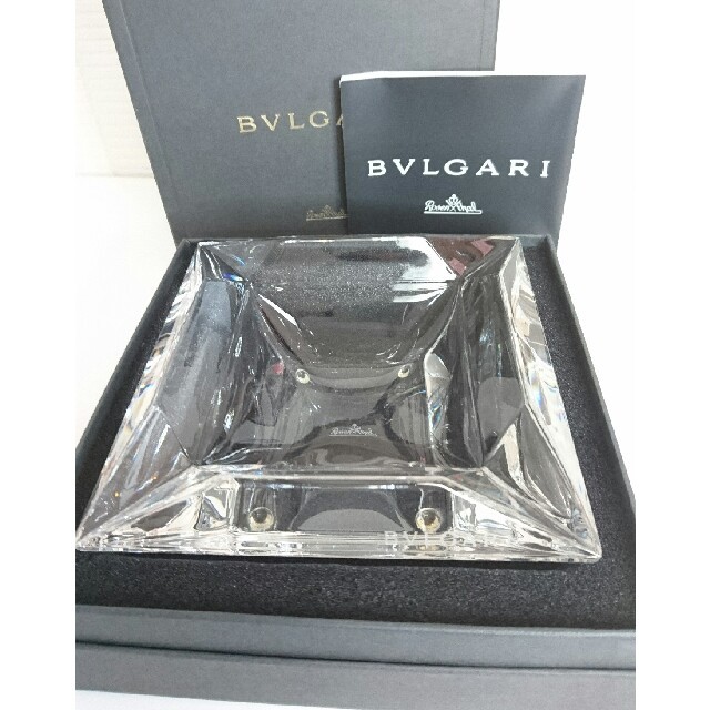 BVLGARI(ブルガリ)の【新古品・未使用】BVLGARI灰皿 インテリア/住まい/日用品のインテリア小物(灰皿)の商品写真