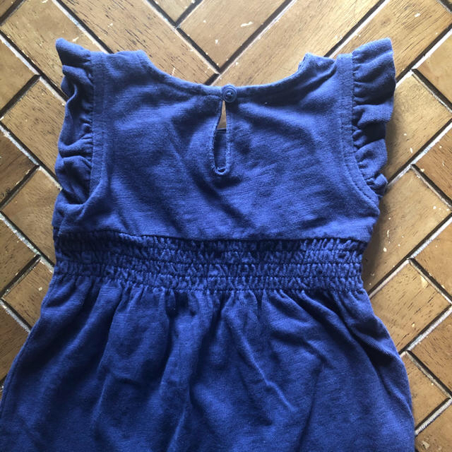 tea ロンパース キッズ/ベビー/マタニティのベビー服(~85cm)(ロンパース)の商品写真