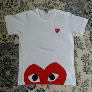 コムデギャルソン(COMME des GARCONS)のギャルソンPLAY★Tシャツ(赤)(Tシャツ(半袖/袖なし))