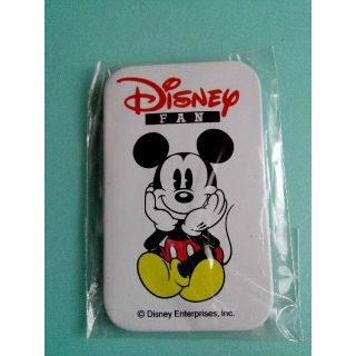 ミッキーマウス(ミッキーマウス)の【新品】Disney FAN ミッキー バッチ(ノベルティグッズ)