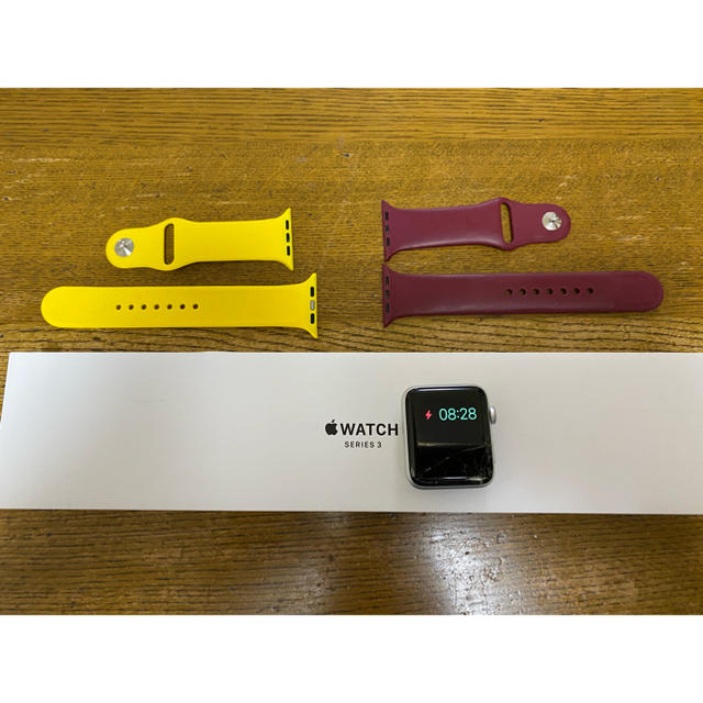 時計Apple Watch season3 ジャンク　画面割れ