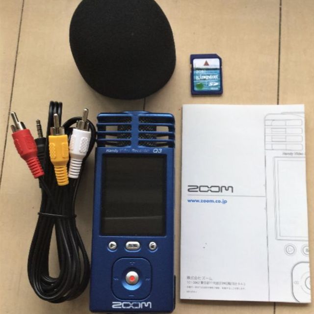 Zoom(ズーム)のZOOM Q3 Handy Video Recorder 楽器のレコーディング/PA機器(その他)の商品写真