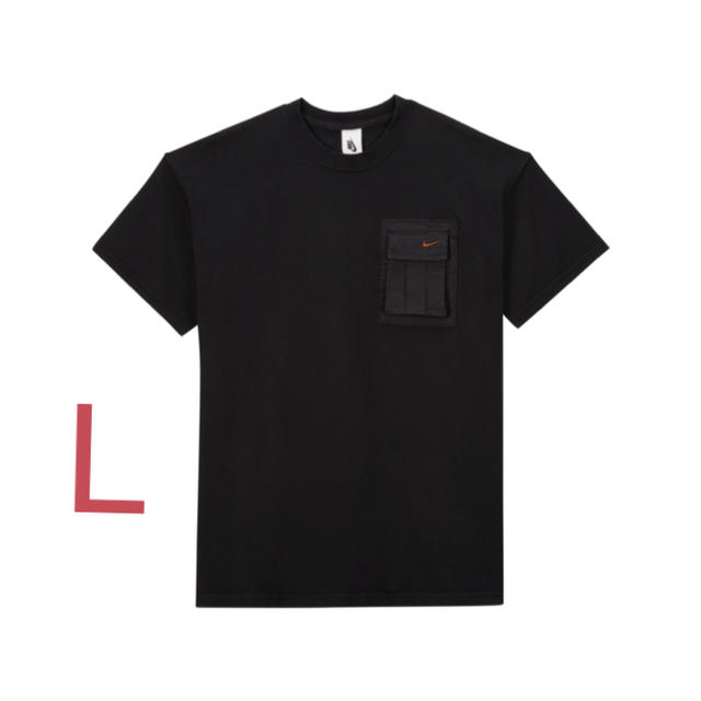 Nike×Travis Scott pocket tee L - Tシャツ/カットソー(半袖/袖なし)