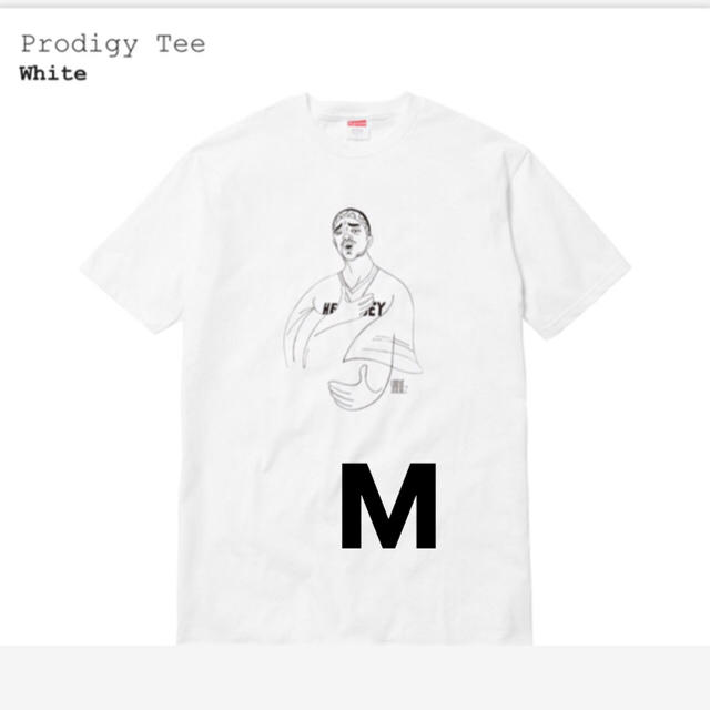 Supreme(シュプリーム)のsupreme prodigy tee 白 M メンズのトップス(Tシャツ/カットソー(半袖/袖なし))の商品写真