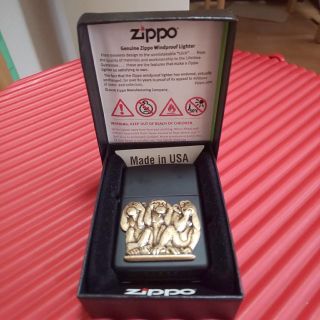 ジッポー(ZIPPO)のZIPPO ジッポー わけあり THREE MONKEYS(タバコグッズ)