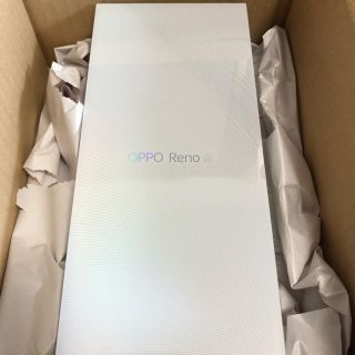 アンドロイド(ANDROID)のoppo renoA 64gb ブラック　新品未開封　即日発送可能(スマートフォン本体)