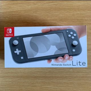 ニンテンドースイッチ(Nintendo Switch)のNintendo Switch lite グレー　ニンテンドースイッチライト(家庭用ゲーム機本体)