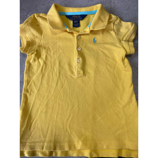 ラルフローレン(Ralph Lauren)のラルフローレン　ポロシャツ　イエロー　4歳用　美品(Tシャツ/カットソー)