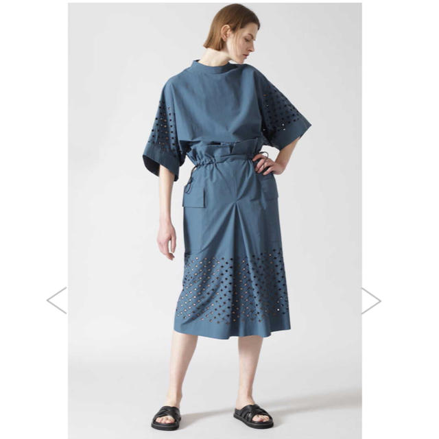 2022超人気 - ADORE ★新品 ADORE セットアップ バスケットエンブロイダリー アドーア ひざ丈スカート 2022超人気 - ADORE ★新品 ADORE セットアップ バスケットエンブロイダリー アドーア ひざ丈スカート