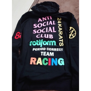 ANTI SOCIAL SOCIAL CLUB Racing Hoodie L(パーカー)