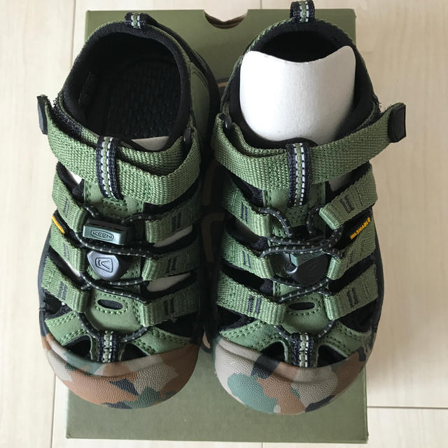 新品 KEEN サンダル 17.0 カモフラ