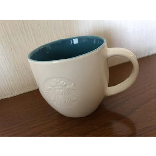 スターバックスコーヒー(Starbucks Coffee)の【最終値下げ】スターバックス Starbucks エンボスロゴマグカップ(グラス/カップ)