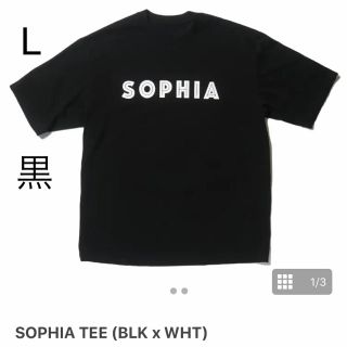 ワンエルディーケーセレクト(1LDK SELECT)のENNOY SOPHIA tee black L(Tシャツ/カットソー(七分/長袖))