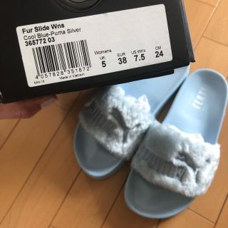 プーマ(PUMA)のFENTY×PUMA by Rihanna Fur Slide Wns サンダル(サンダル)