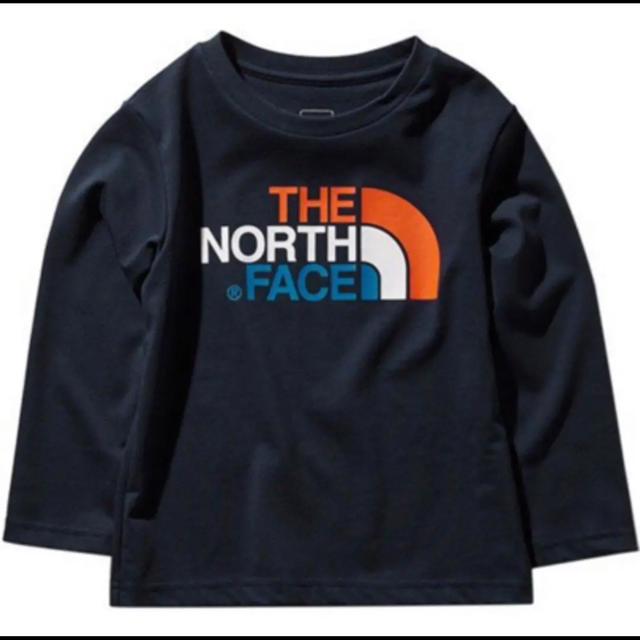 THE NORTH FACE(ザノースフェイス)の＊新品＊THE NORTH FACE キッズ ロングTシャツ キッズ/ベビー/マタニティのキッズ服男の子用(90cm~)(Tシャツ/カットソー)の商品写真