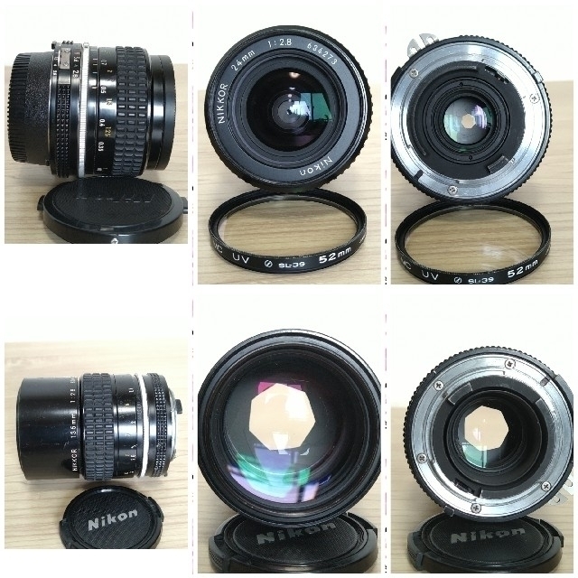 【カメラセット】Nikon ニコン F3 & レンズ 2本等