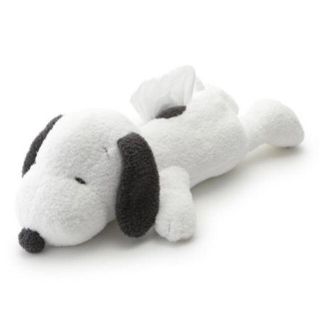 スヌーピー(SNOOPY)の【SNOOPY】スヌーピー SLEEPティッシュケース　ジェラートピケ　送料無料(ティッシュボックス)