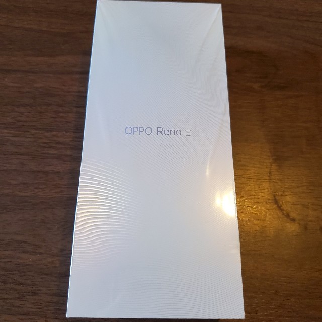 【新品未使用 即発送】OPPO Reno A  Blue 64gbスマートフォン/携帯電話