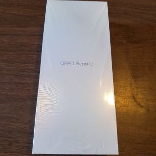 アンドロイド(ANDROID)の【新品未使用 即発送】OPPO Reno A  Blue 64gb(スマートフォン本体)